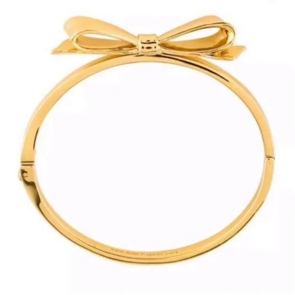 Kate Spade love notes hinged bow bracelet - Picture 2 of 6